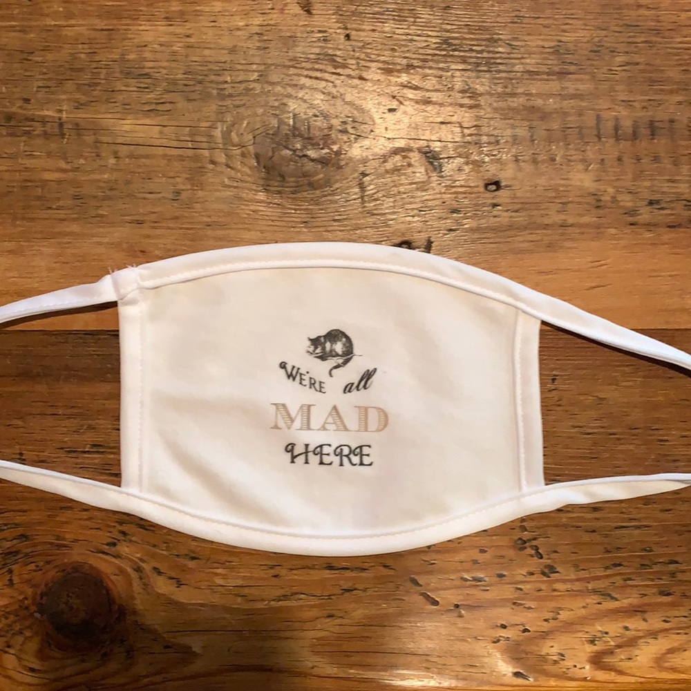 We’re All Mad Here Alice In Wonderland Mask